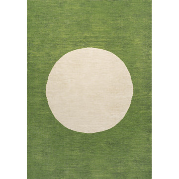 Cirkel Minimalist Geometric Dot Machine-washable Area Rug